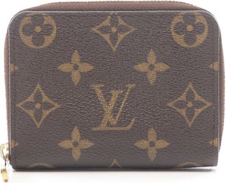 Louis Vuitton Brown Pvc Coin Purse/Coin Case (Pre-Owned)