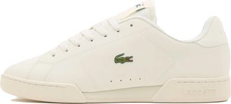 Lacoste Carnaby Cupsole Leather Trainers, Off White (White, UK Footwear Size System, Adult, Men, Numeric, Medium, 10)