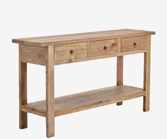 Sklum Consola recibidor 170x45 cm en madera reciclada Kirena SKLUM