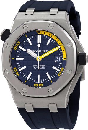 Audemars Piguet Royal Oak Offshore Automatic Blue Dial Mens Watch 15710ST.OO.A027CA.01