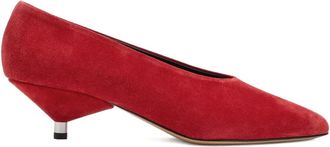 Isabel Marant Ebisa pumps - women - Calf Leather/Suede/Calf Leather - 36 - Red