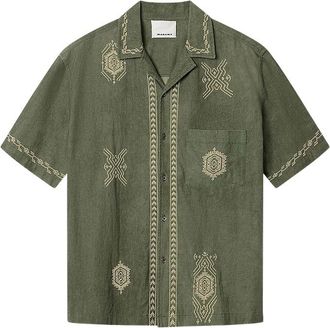 Isabel Marant Zekim Embroidered Shirt