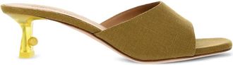 Off-white 50 mm Lollipop sandalen - Groen
