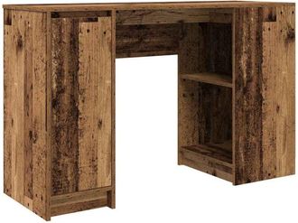 vidaXL Desk Old Wood 120x42x76 cm Engineered Wood Vidaxl