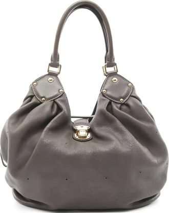 Louis Vuitton 2008 L Mahina leather shoulder bag - Grey