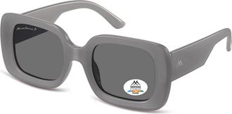 Montana Eyewear MP68 Polarized MP68E Womens Sunglasses Grey Size 51