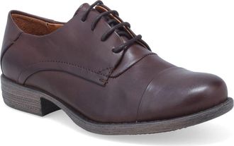 Miz Mooz Letty Oxford Flat in Brown at Nordstrom, Size 11