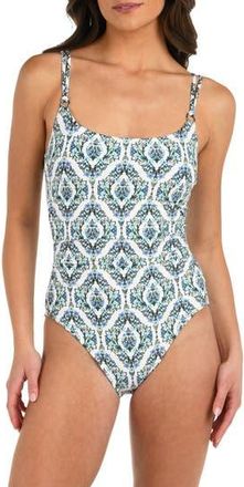 La Blanca Deja Blue One-Piece Swimsuit at Nordstrom Rack, Size 16