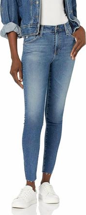 AG - Adriano Goldschmied Farrah High-Rise Skinny Fit Ankle Jeans In 20 Years Illumination
