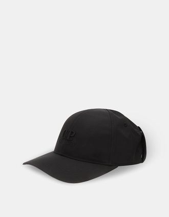 C.P. Company Mens Chrome-R Goggle Cap - Black - Size: XL