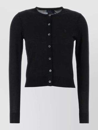Polo Ralph Lauren wool cardigan long sleeves crew neck