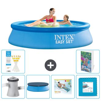 Intex Piscina Easy Set Redonda - 244x61 Cm - 7-piezas S303