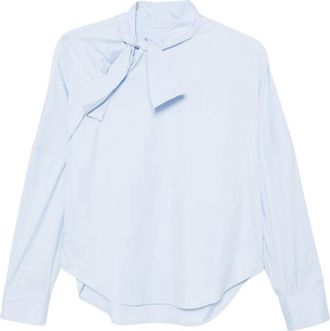Xacus Blouses - Dames - Blouses - Blauw - M - Overhemden