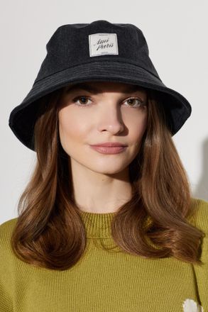 Ami Hat With Logo Patch, Unisex, Black