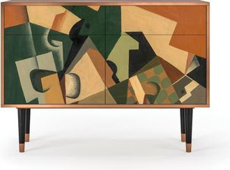 StoryZ Aparador multicolores 2 cajones y 2 puertas L 115 cm