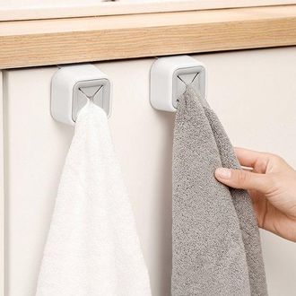 OEM 5 Toalleros Autoadhesivos Grises Para Montaje En Pared - Ideales Para Ba&ntilde;o Y Cocina