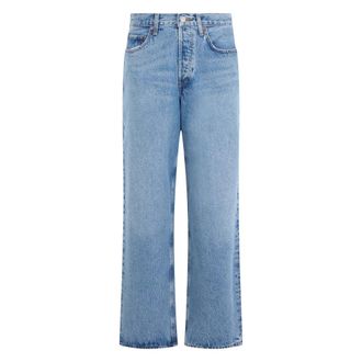 A Gold E Straight Jeans, female, Blue, Size: W28 Straight Jeans