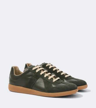 Maison Margiela Zapatillas Replica de piel y ante