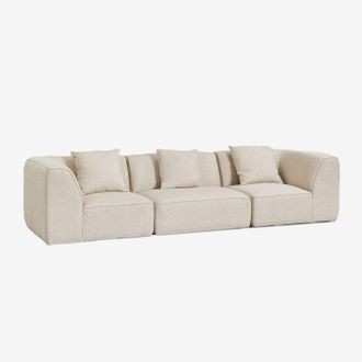 Sklum Sof&aacute; Modular De 3 Piezas Tapizado Cardea Sklum