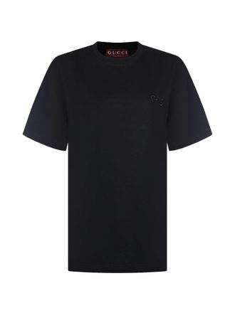 Gucci Logo Cotton T Shirt