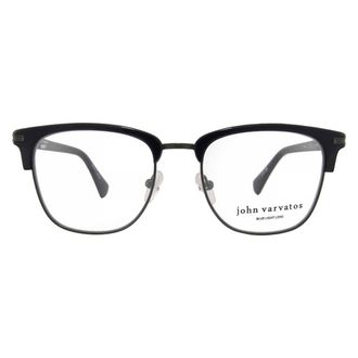 John Varvatos Demo Square Mens Eyeglasses VJV193 0BLA 50
