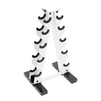 OEM Supporto Per Bilanciere, Design Salvaspazio A Forma Di A, Struttura In Acciaio Resistente, Bianco