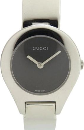 Gucci Pre-owned 6700L Polshorloge - Dames - Vintage Horloges - Zwart - ONE Size - Vintage