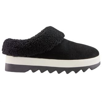 Cougar Womens Petra Shearling Mule Clogs In Black