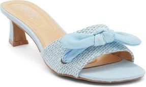 Kenneth Cole Reaction Bahama Tie Heel Sandal in Celestial Blue Tonal at Nordstrom Rack, Size 5.5