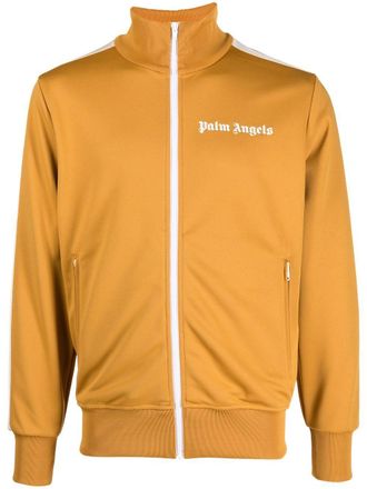 Palm Angels logo track jacket - Neutrals