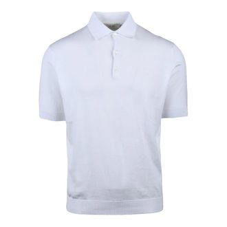 FILIPPO DE LAURENTIIS Polo in maglia - Heren - Tops - Wit - Maat: S Katoen