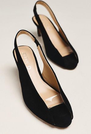 Silent D Volt Slingback Heels