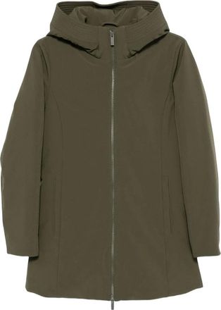 Woolrich Parka in piuma New Firth - - Coats - Donna - Verde - S