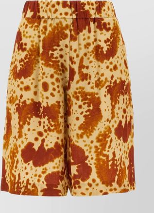 Dries Van Noten bermuda shorts with elastic waistband and pockets