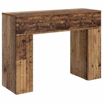 vidaXL Mesa De Centro Madera Envejecida 102 X 35 X 75 Cm Vidaxl