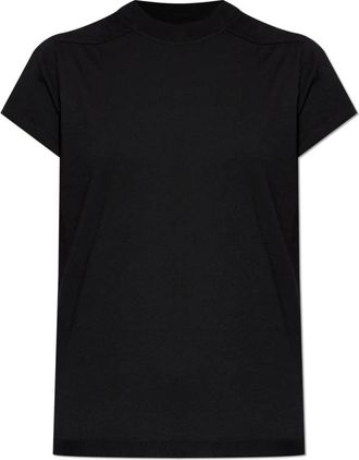 Rick Owens Small Level T-Shirt - Dames - T-shirts - Zwart - XS - Katoen - Tops