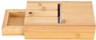 OEM Herramienta Ajustable De Bamb&uacute; Para Raspar Jab&oacute;n, Suministros Para La Elaboraci&oacute;n De Jab&oacute;n Artesanal, Con Caj&oacute;n