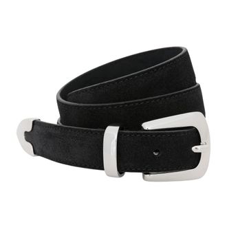 Gestuz GZnitzy Riem - Dames - Accessoires - Zwart - Maat: 80 CM Leer