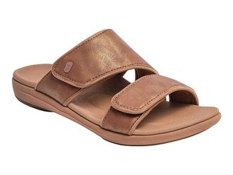 Revitalign Kholo Nuevo Metallic Sandal Womens Sandals Copper : 10 M, Leather