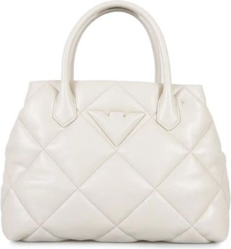 Emporio Armani Mujer, Bolsos, Blanco, Talla: ONE Size