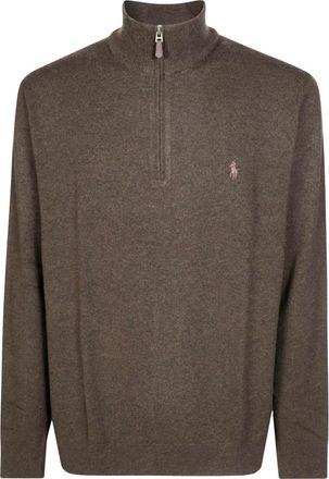Polo Ralph Lauren Heren, Truien, Bruin, Maat: XL Wol