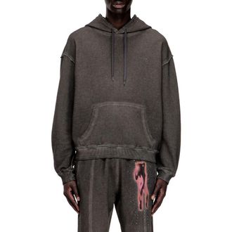 Diesel S-Quinn Hoodie in Melange Grey at Nordstrom, Size X-Large