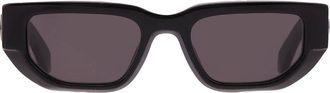 Off-white GREELEY Dark Grey Rectangular Unisex Sunglasses OERI115 1007 52