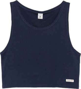 Sporty & Rich Logo-patch Tank Top