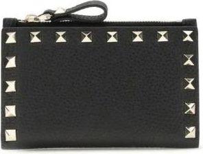 Valentino Garavani Portatarjetas Rockstud - Accessories - Mujer - Negro - ONE SIZE