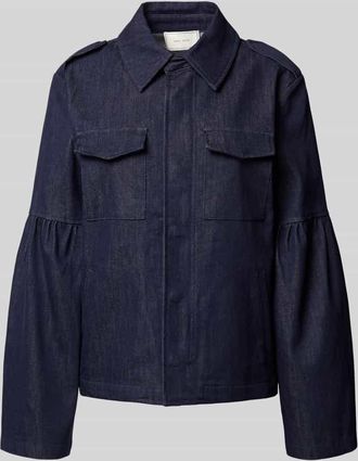 Neo Noir Neo Noir Jacke mit Brusttaschen Modell Jaynor Denim in Dunkelblau, Größe 34