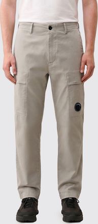 C.P. Company C. P. COMPANY Pantaloni cargo in cotone stretch a gamba dritta con logo