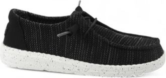 Hey Dude Veterschoenen - Dames - Veterschoenen - Zwart - 40 EU - Schoenen