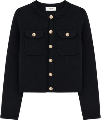 Suncoo Giora Gilet - Dames - Vesten - Zwart - XS - Truien & Vesten