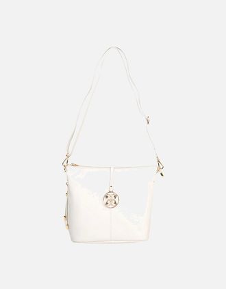 Lakeland Leather Womens Cartmel Womens Crossbody Handbag - White - Size: ONE size